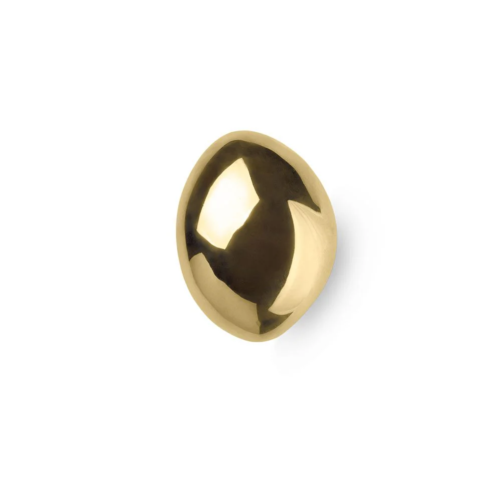 FERM LIVING x Helena Rohner Lemon Wall Hook/Knob, Brass - Image 3