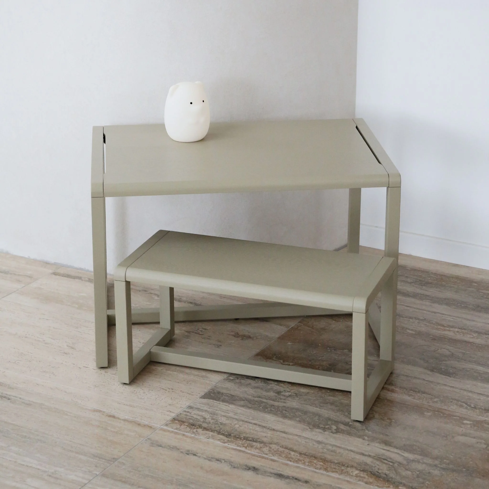 FERM LIVING Little Architect Bench, Cashmere - Image 2
