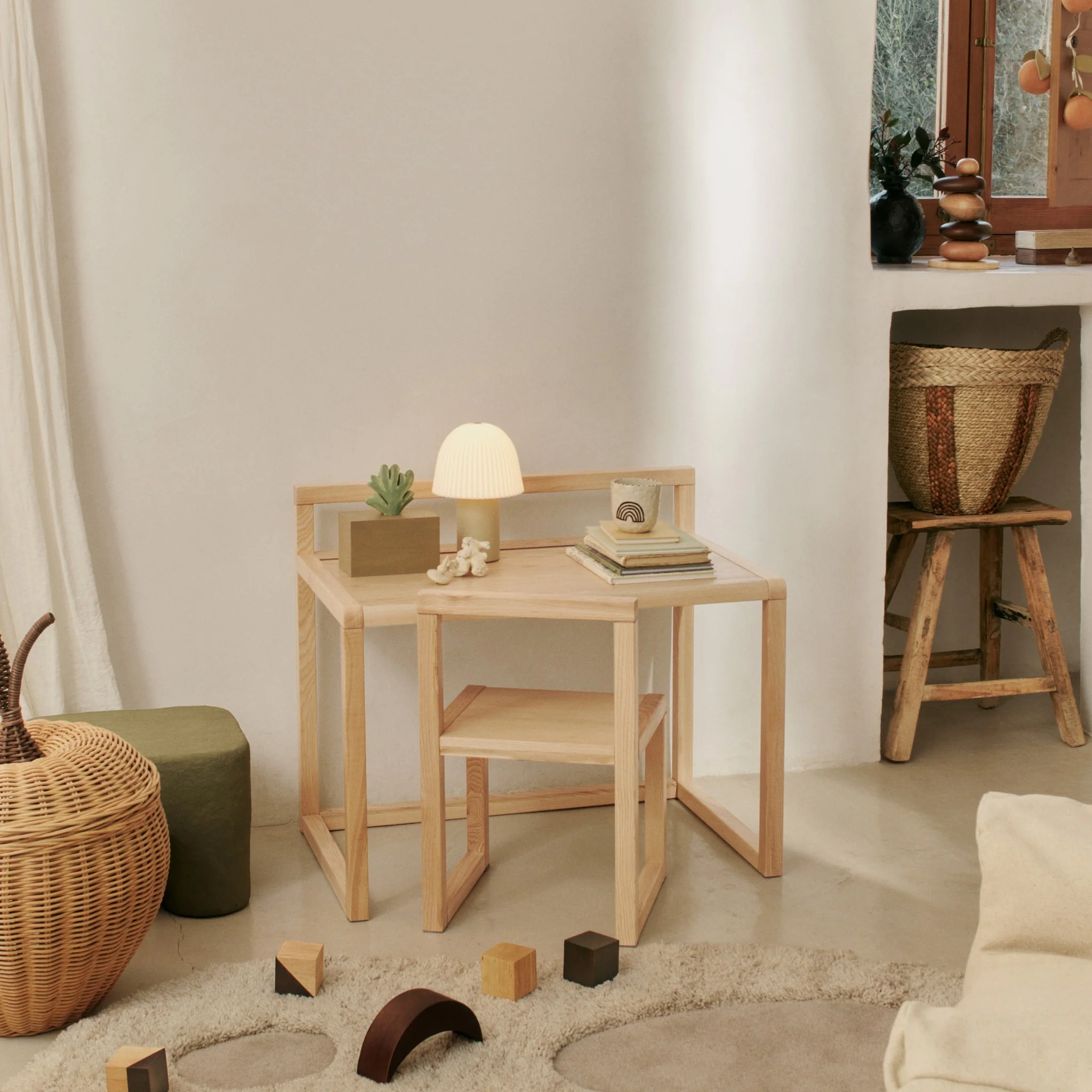FERM LIVING Little Architect Kids Chair, Ash - Image 3