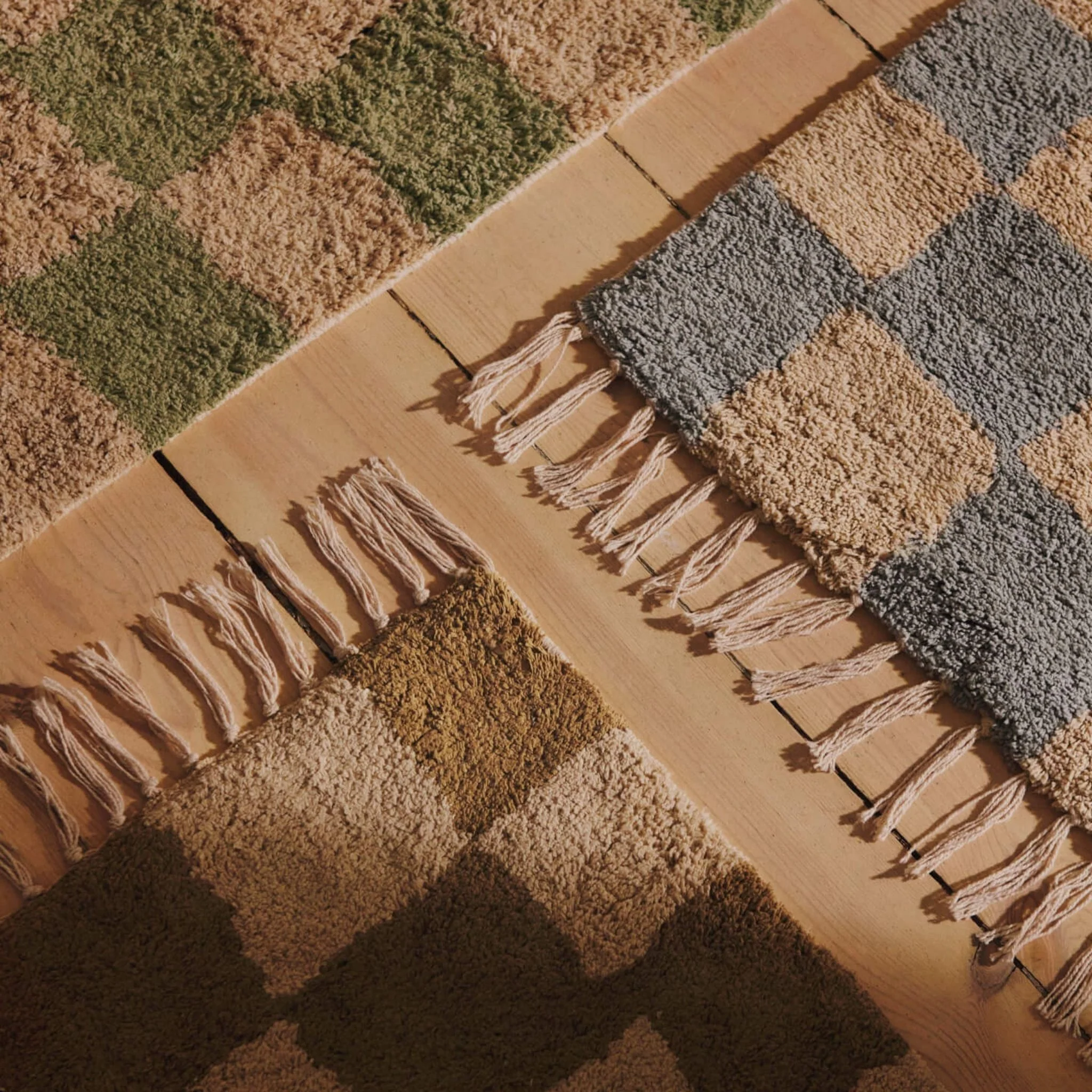 FERM LIVING Mara Washable Rug, Tan/Warm Sand - Image 6
