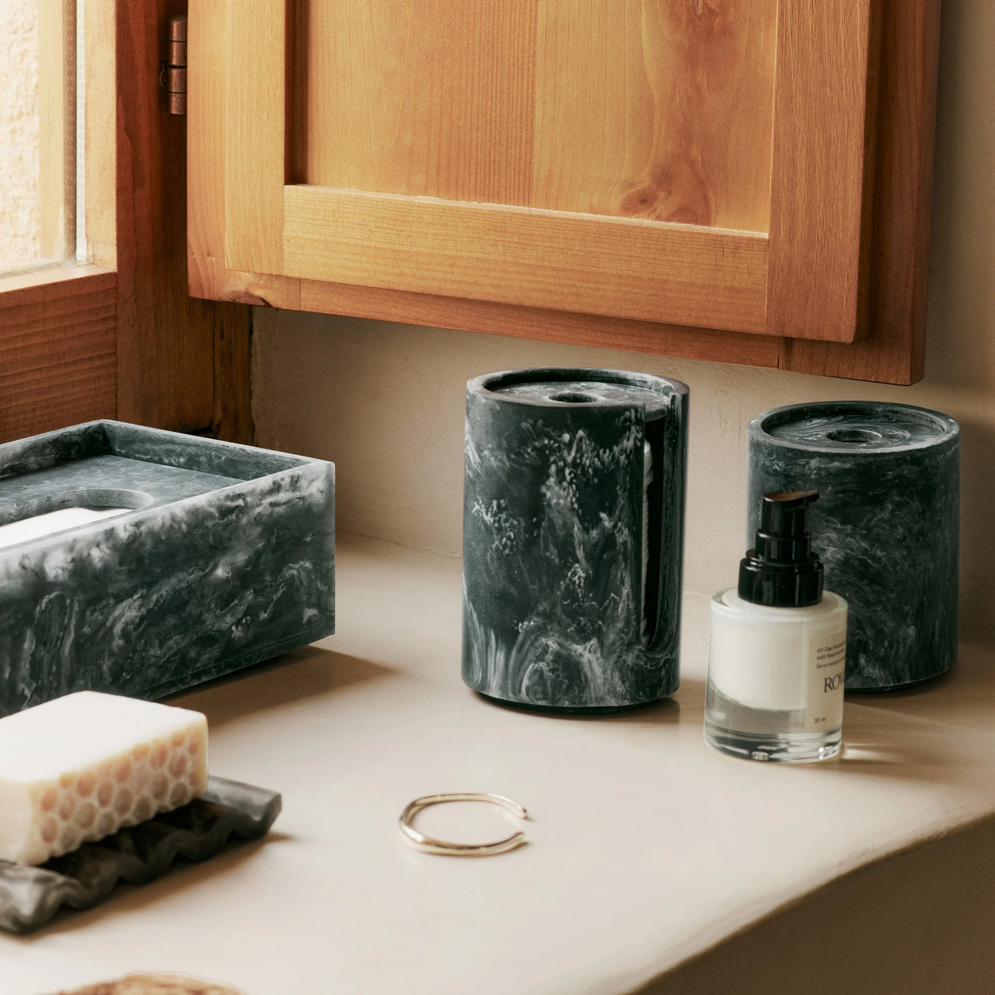 FERM LIVING Mist Tissue Box, 21x12cm, Charcoal - Image 2