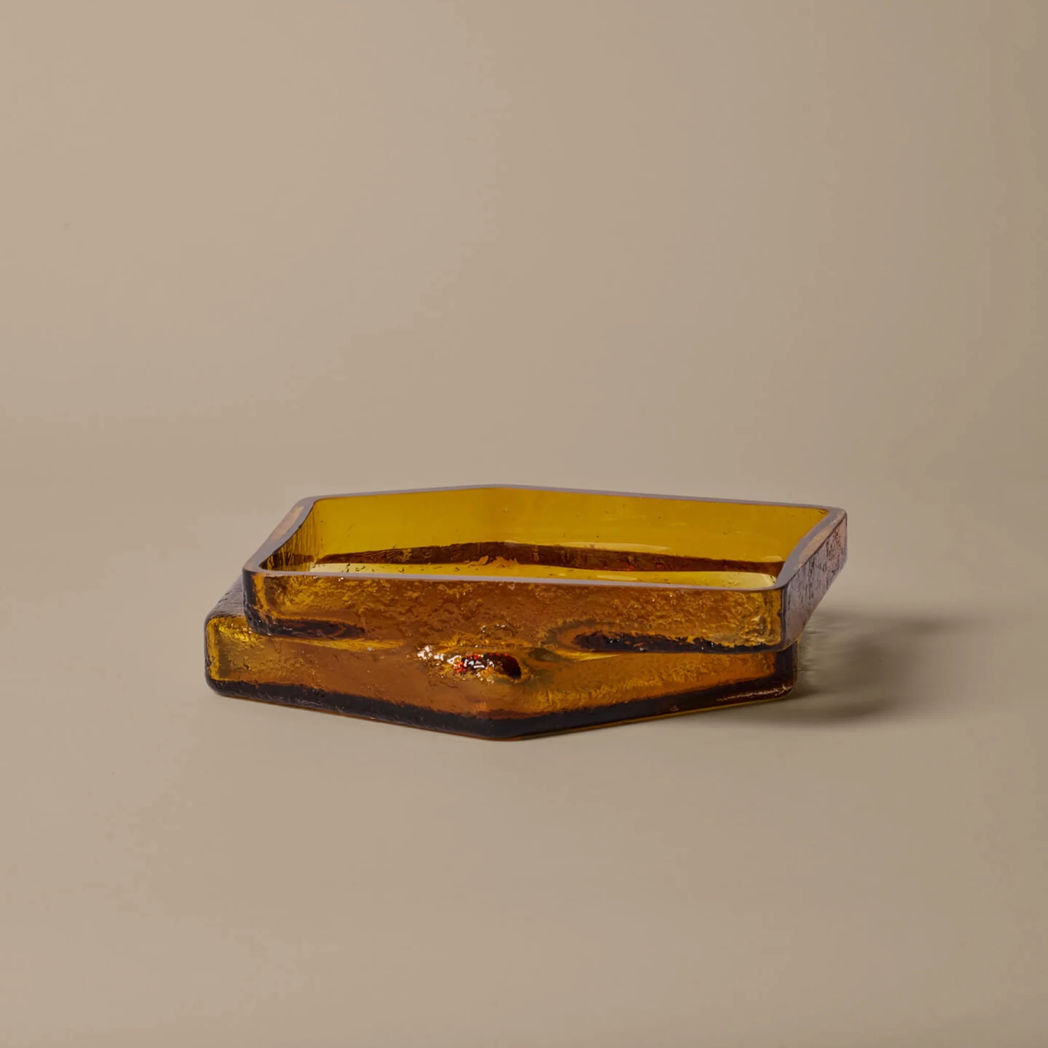 FERM LIVING Muro Centrepiece, Recycled Amber - Image 2
