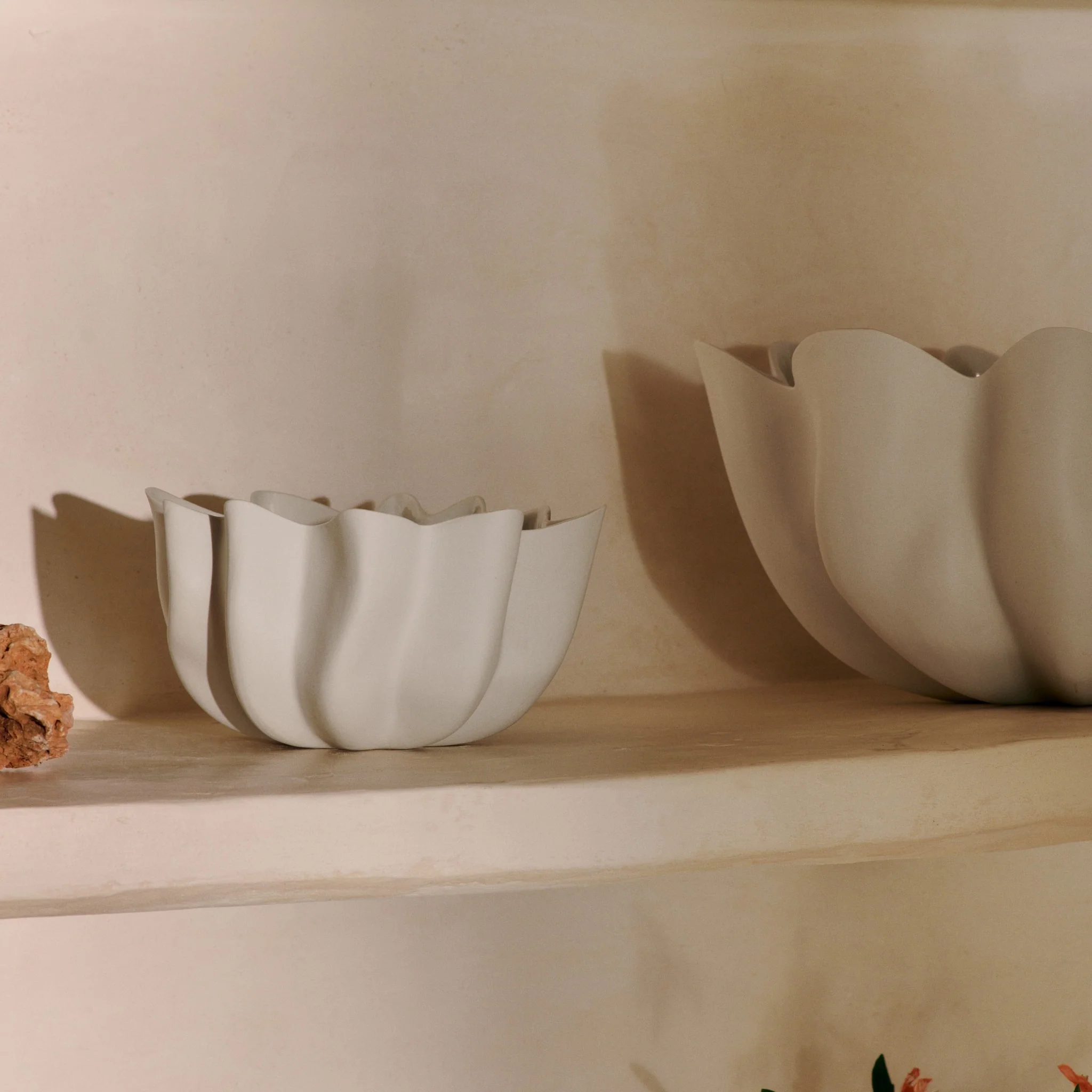 FERM LIVING Nium Bowl, D36cm, Off-White - Image 3