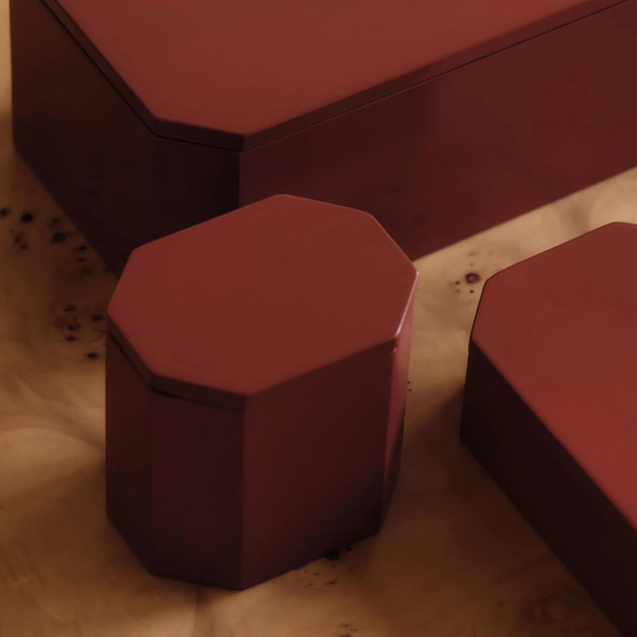FERM LIVING Nova Storage Box, 10x7.5cm, Picante Red - Image 3
