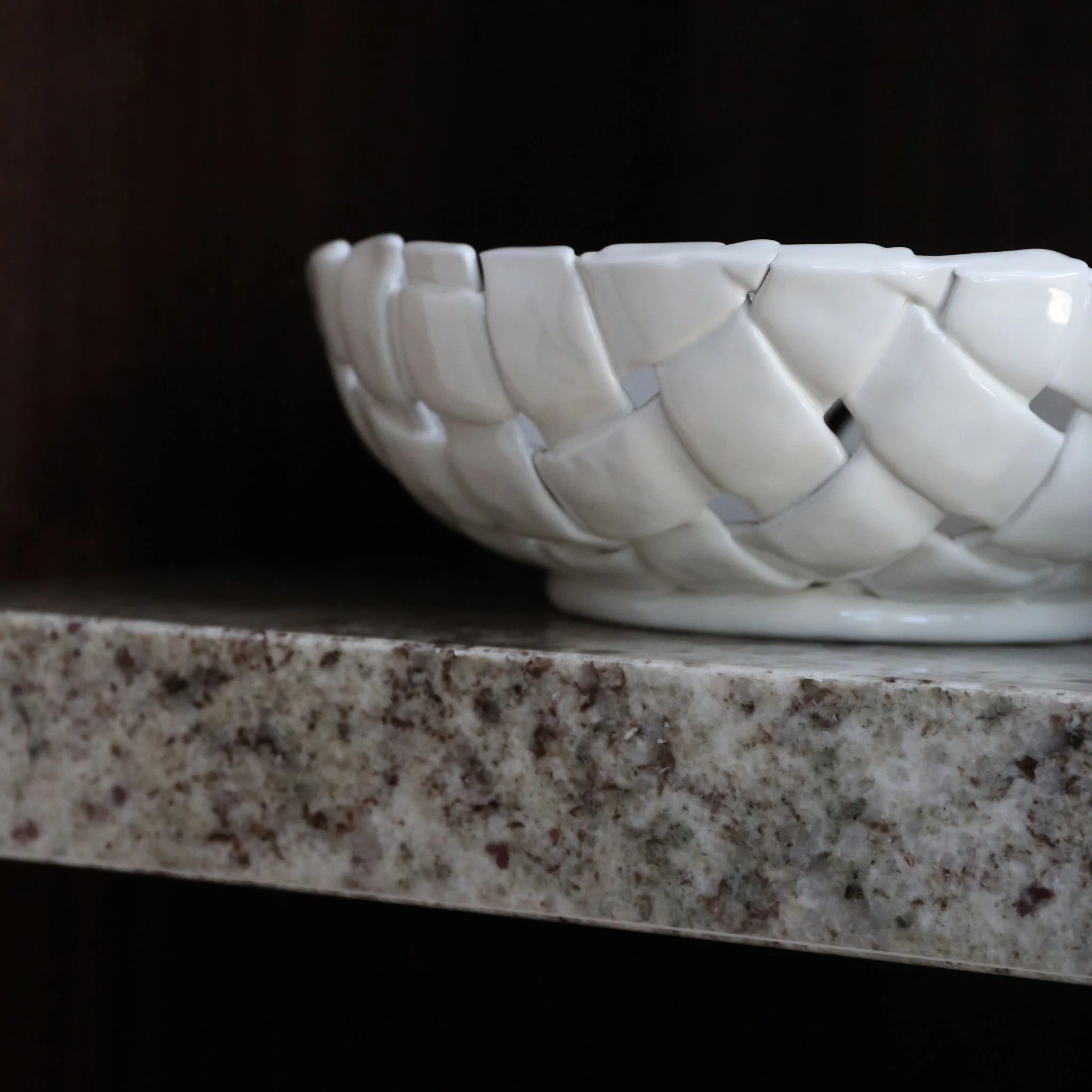 FERM LIVING Plait Bowl, D30cm, Off-White - Image 2