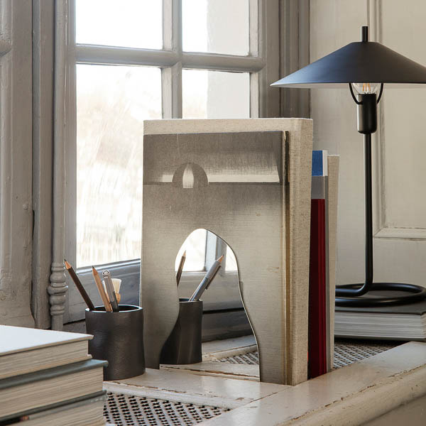 FERM LIVING Pond Bookends, Mirror Polished (Set of 2) - Image 8