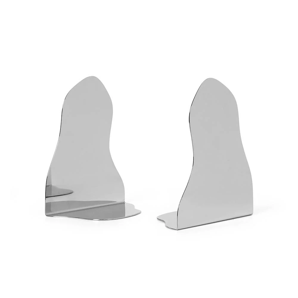 FERM LIVING Pond Bookends, Mirror Polished (Set of 2) - Image 9