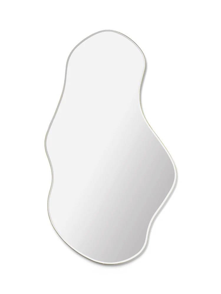 FERM LIVING Pond Mirror Large, Brass - Image 4