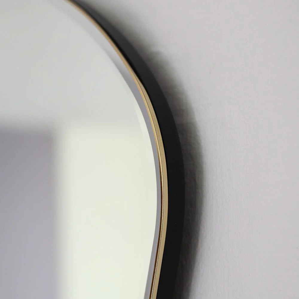FERM LIVING Pond Mirror Large, Brass - Image 5