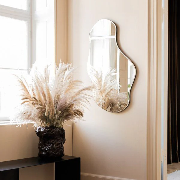 FERM LIVING Pond Mirror Large, Dark Chrome - Image 3