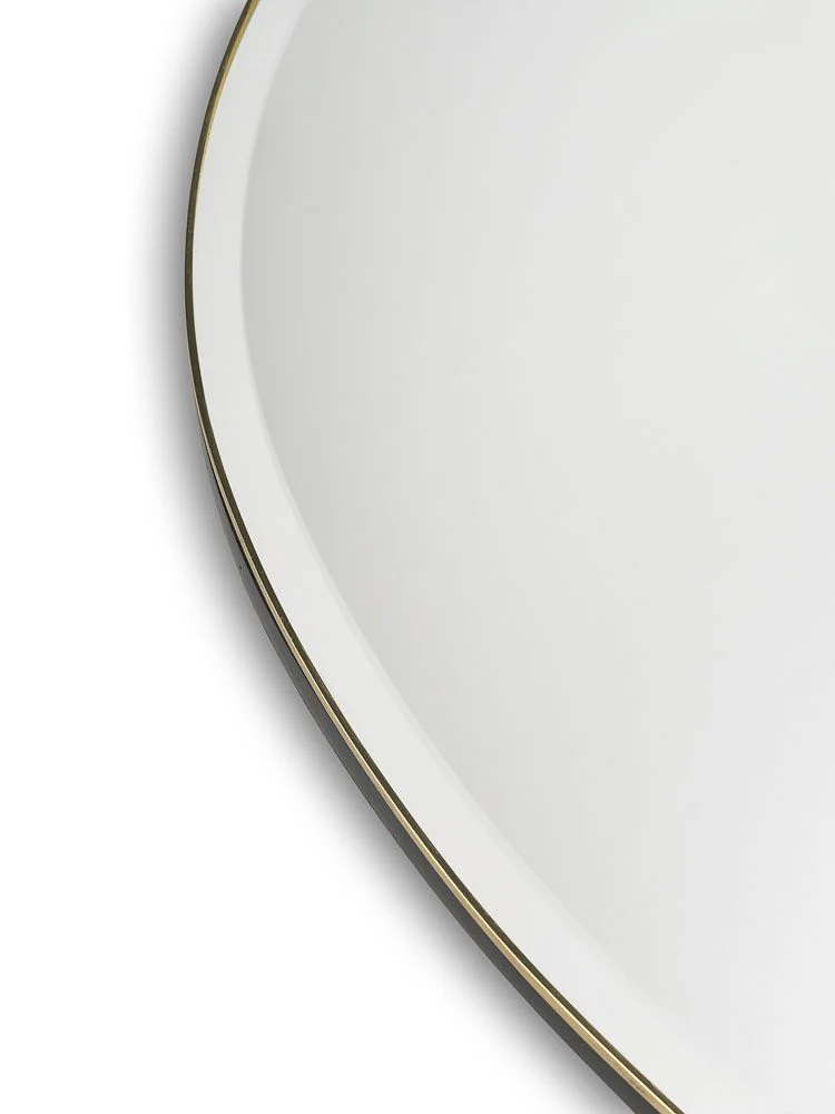 FERM LIVING Pond Mirror Small, Brass - Image 7