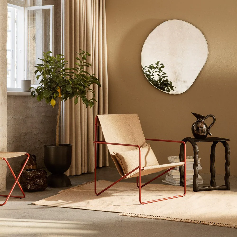 FERM LIVING Pond Mirror XL, Brass - Image 11