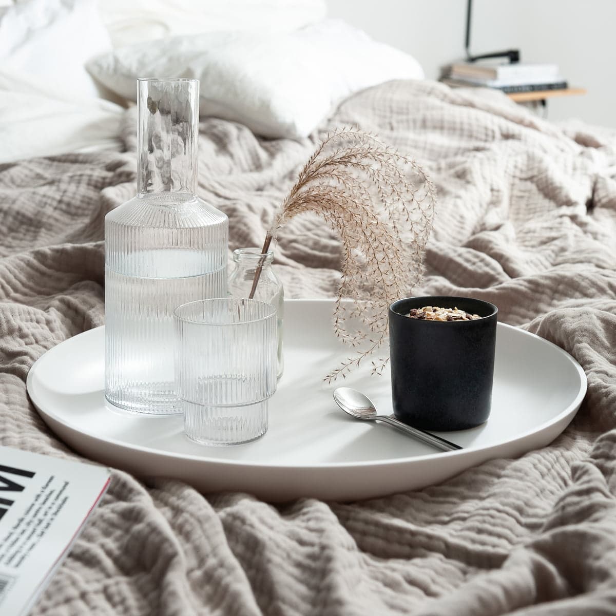 FERM LIVING Ripple Carafe, Clear - Image 4