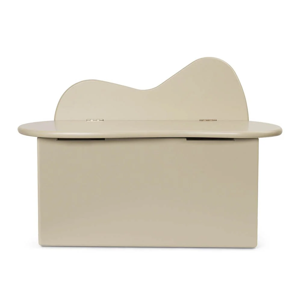 FERM LIVING Slope Storage Bench, Cashmere - Image 3