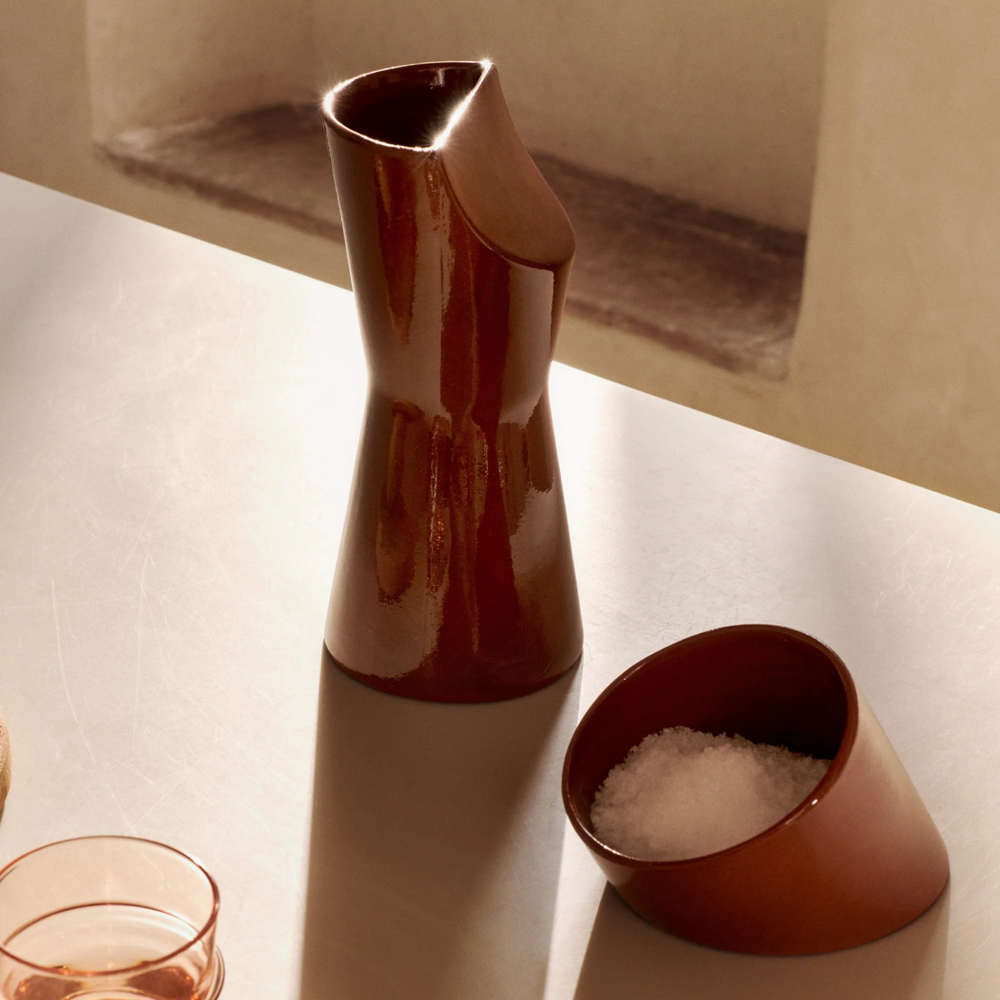 FERM LIVING Sola Jug H26cm, Terracotta - Image 7