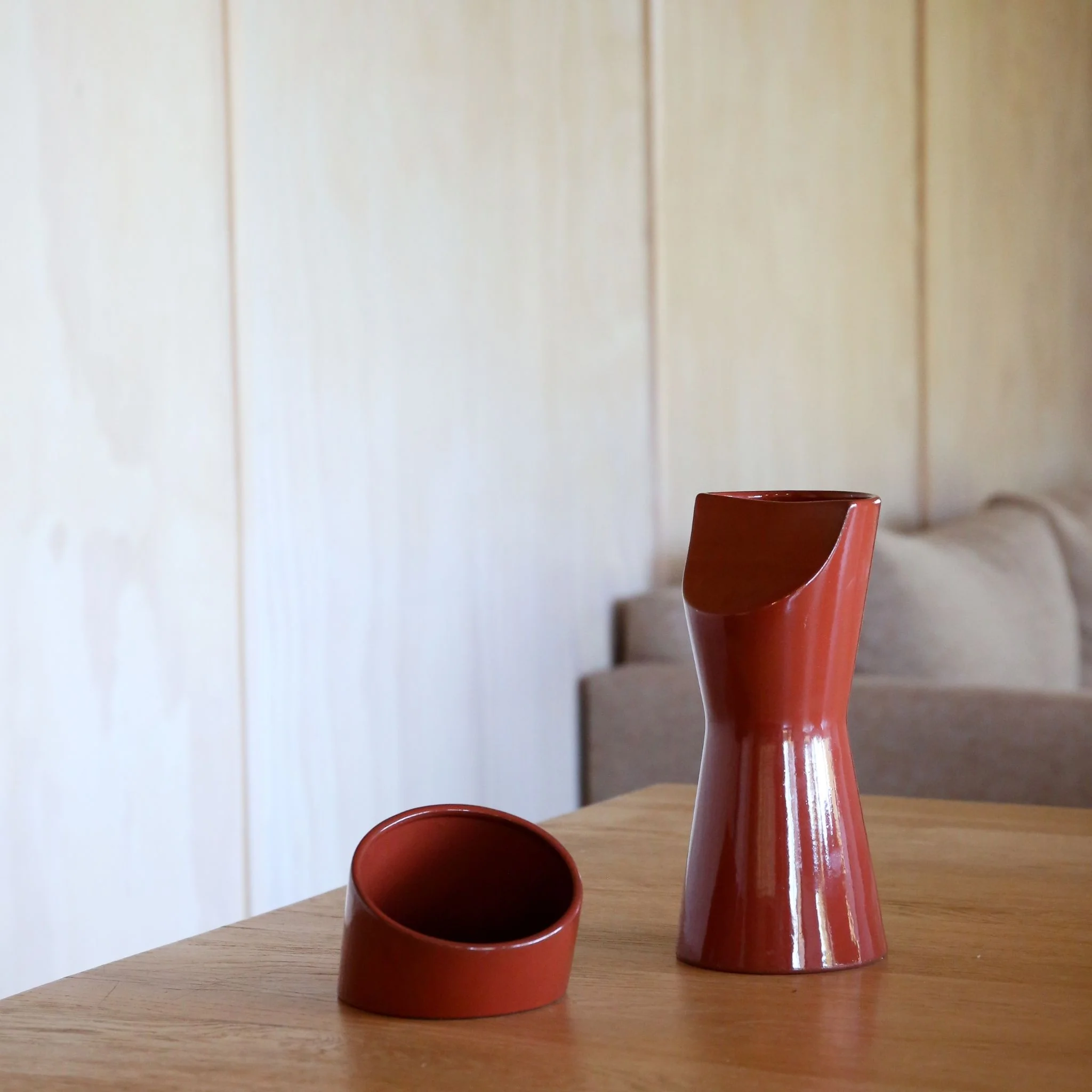 FERM LIVING Sola Jug H26cm, Terracotta - Image 8