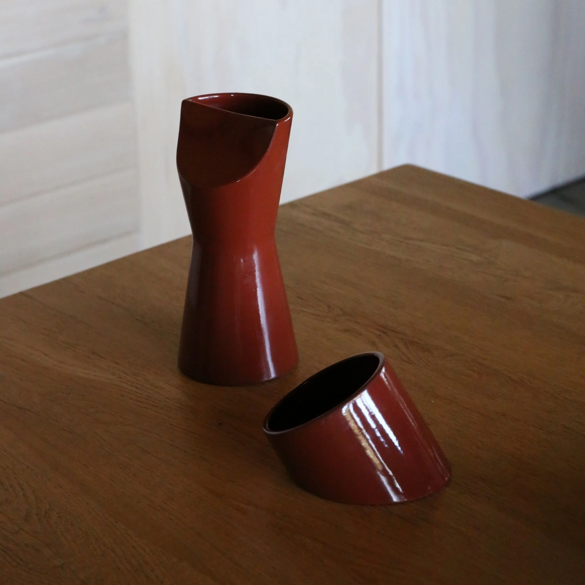 FERM LIVING Sola Jug H26cm, Terracotta - Image 4