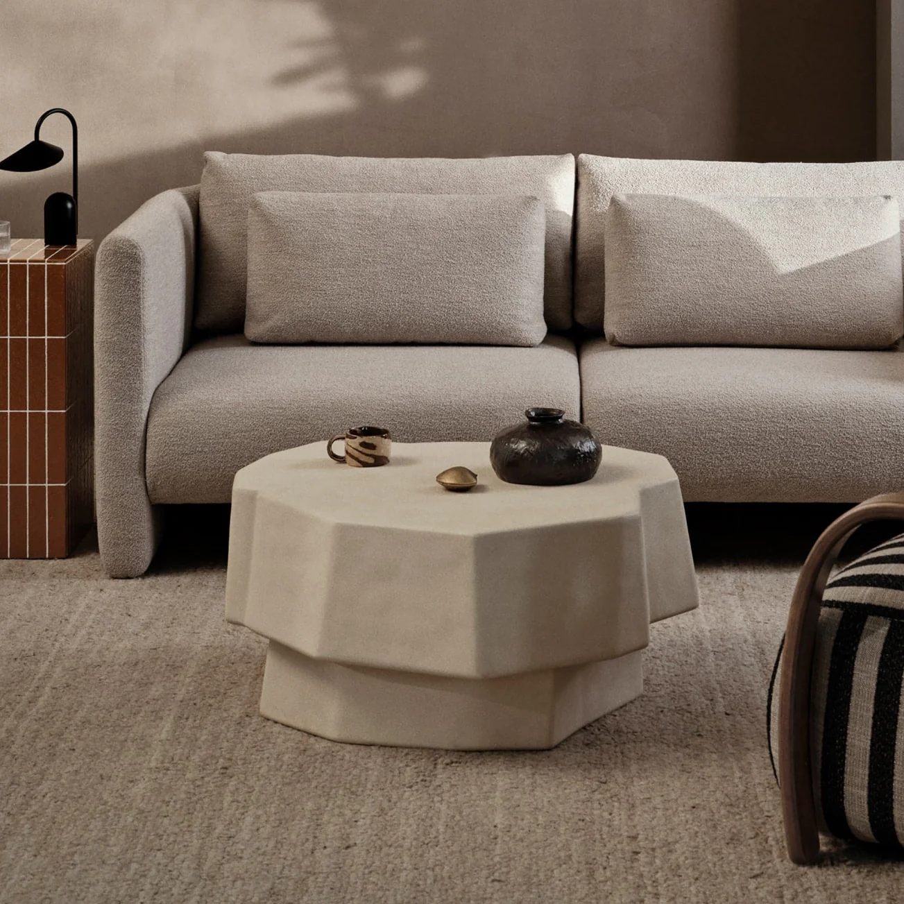 PRE-ORDER │ FERM LIVING Staffa Coffee Table, Small, Ivory (Dispatch within 7 days) - Image 2