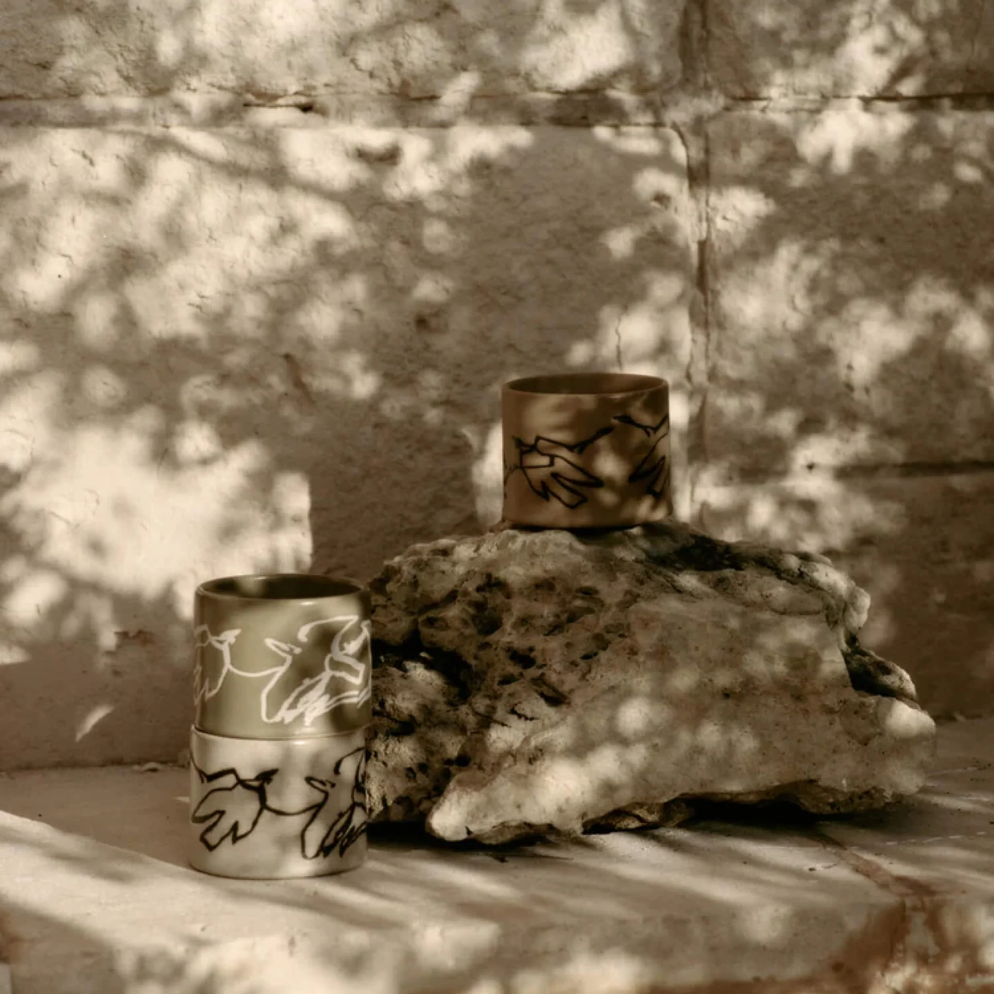 FERM LIVING Vuelo Cup, Dark Buff - Image 3