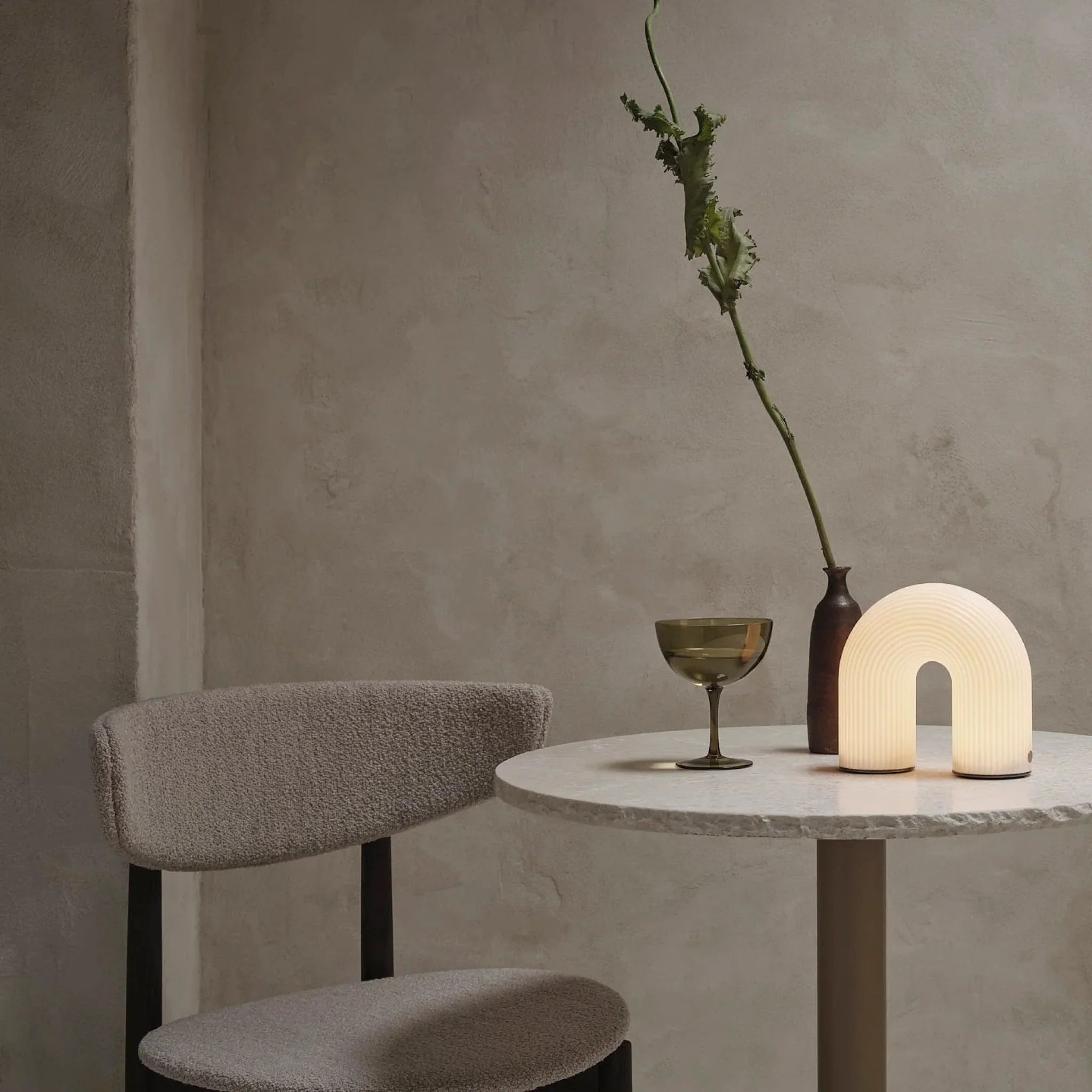 FERM LIVING Vuelta Portable Lamp, White - Image 4