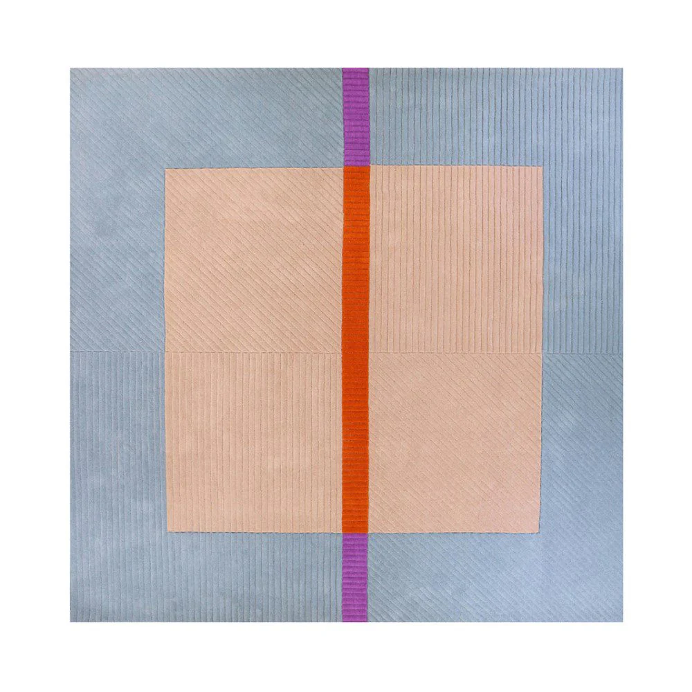 PRE-ORDER │ FINARTE Akaatti Rug, Beige/Blue – 2 Sizes
