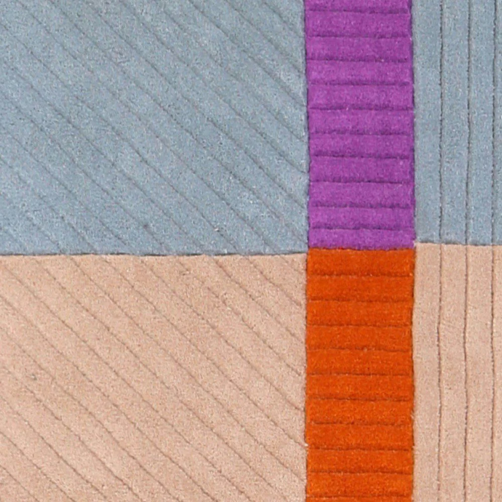 PRE-ORDER │ FINARTE Akaatti Rug, Beige/Blue – 2 Sizes - Image 4