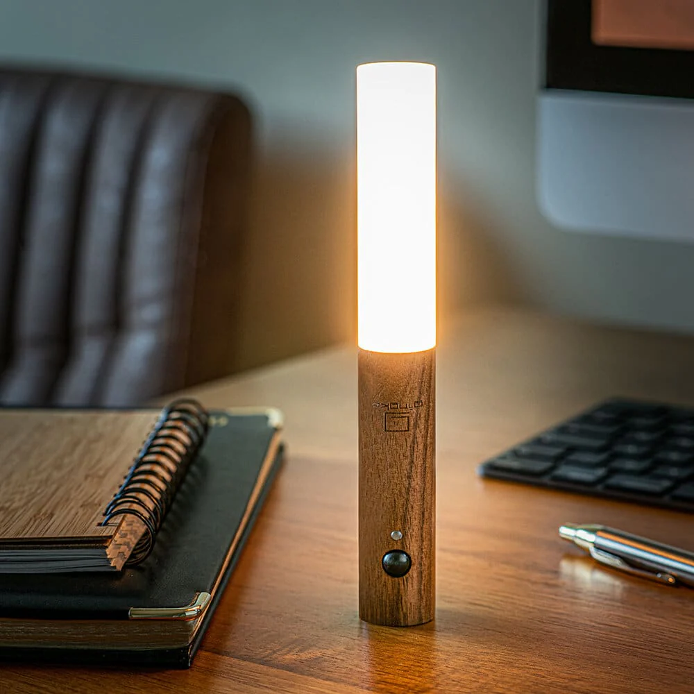 GINGKO Smart Baton Motion Sensor Light, Natural Walnut - Image 5