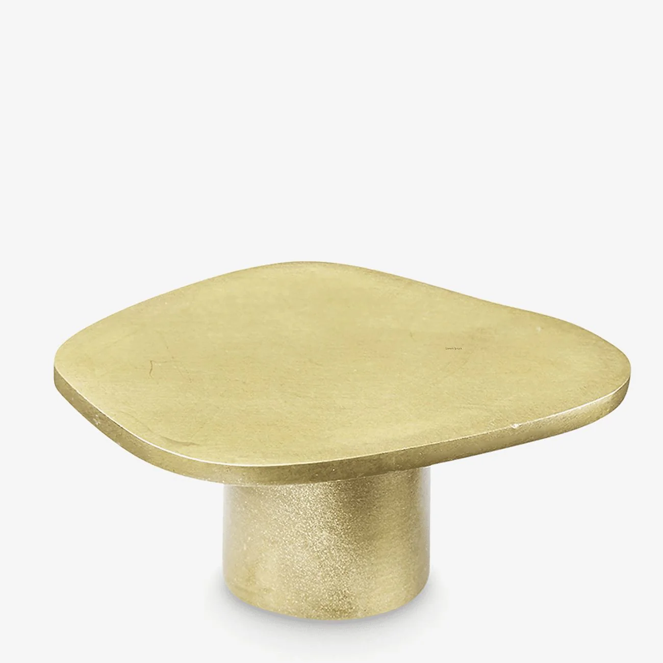 H. SKJALM P. Hook/Knob Organic, Brass, 3.5cm