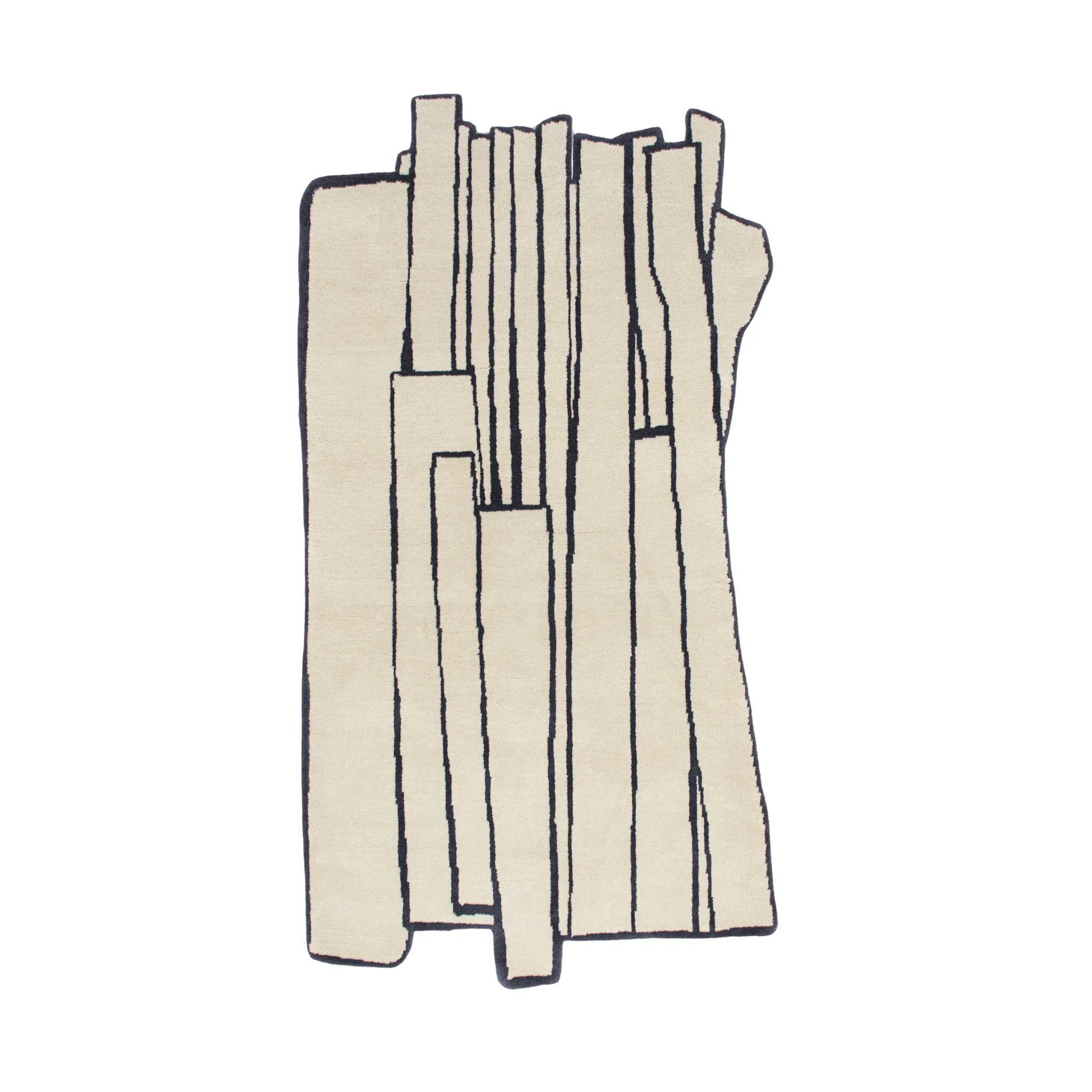 PRE-ORDER │ HAUS ÜGER Wild Mist Wool Rug, 225x125cm, Green