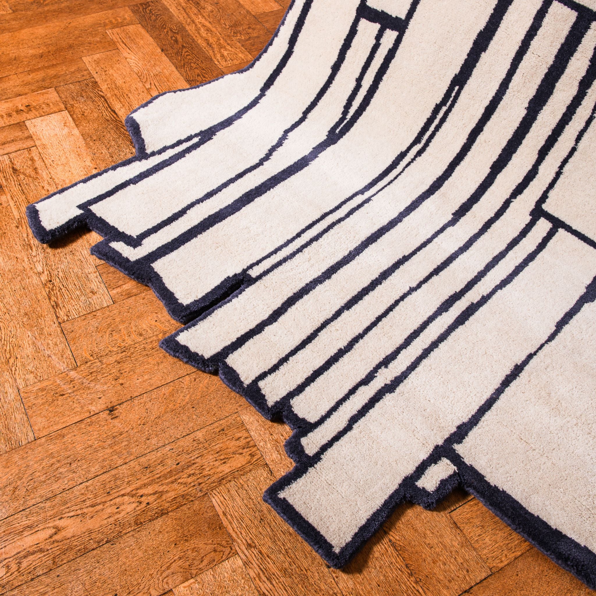 PRE-ORDER │ HAUS ÜGER Wild Mist Wool Rug, 225x125cm, Green - Image 6