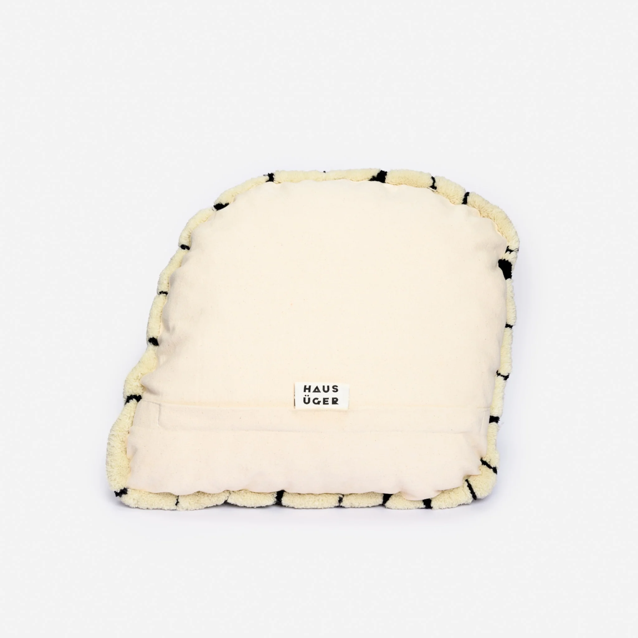 HAUS ÜGER Grid Cushion, 42x40cm, Off-White - Image 7