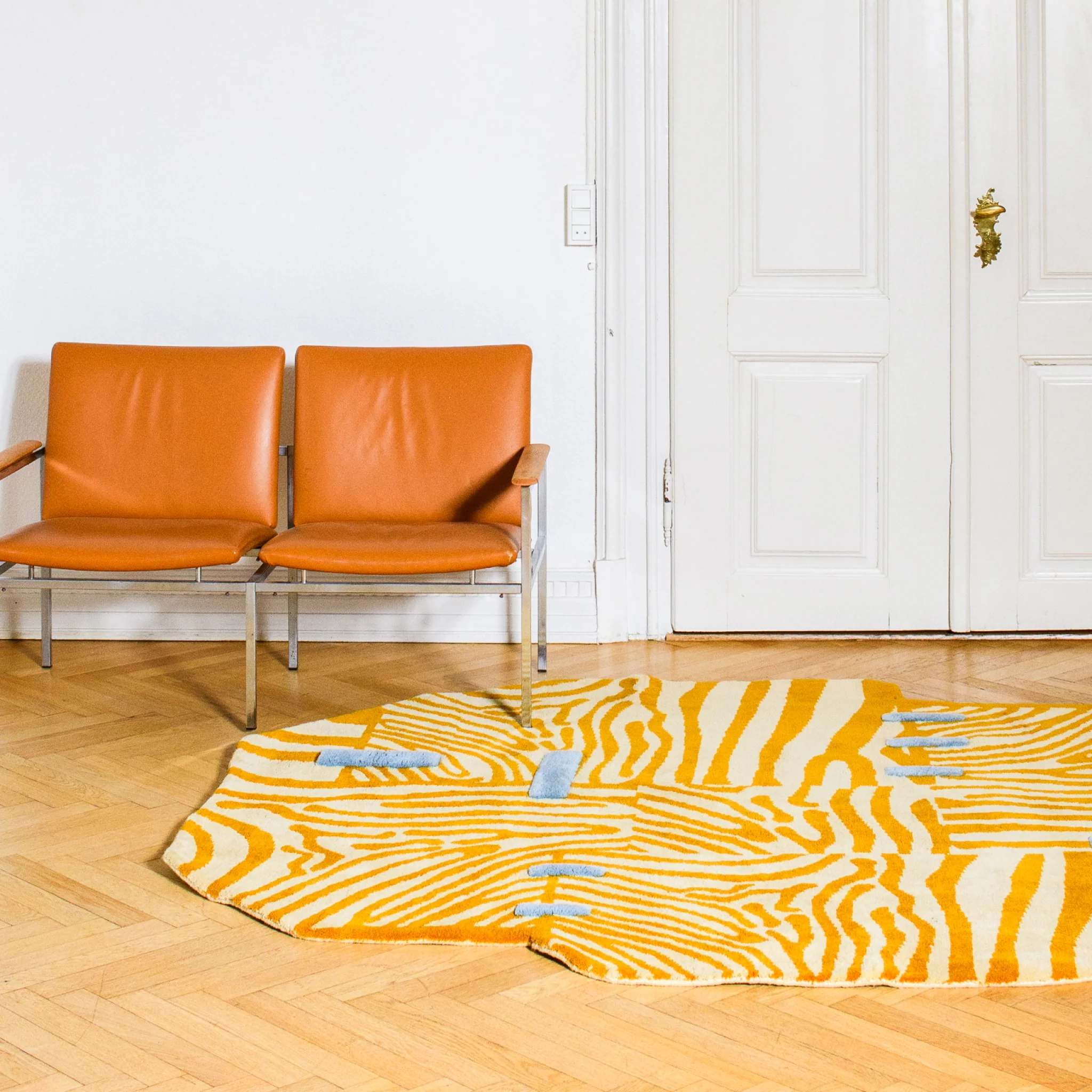 PRE-ORDER │ HAUS ÜGER Wild Mist Wool Rug, 225x125cm, Green - Image 3