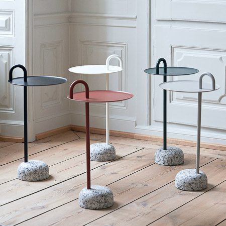 HAY Bowler Side Table, Cream White - Image 3