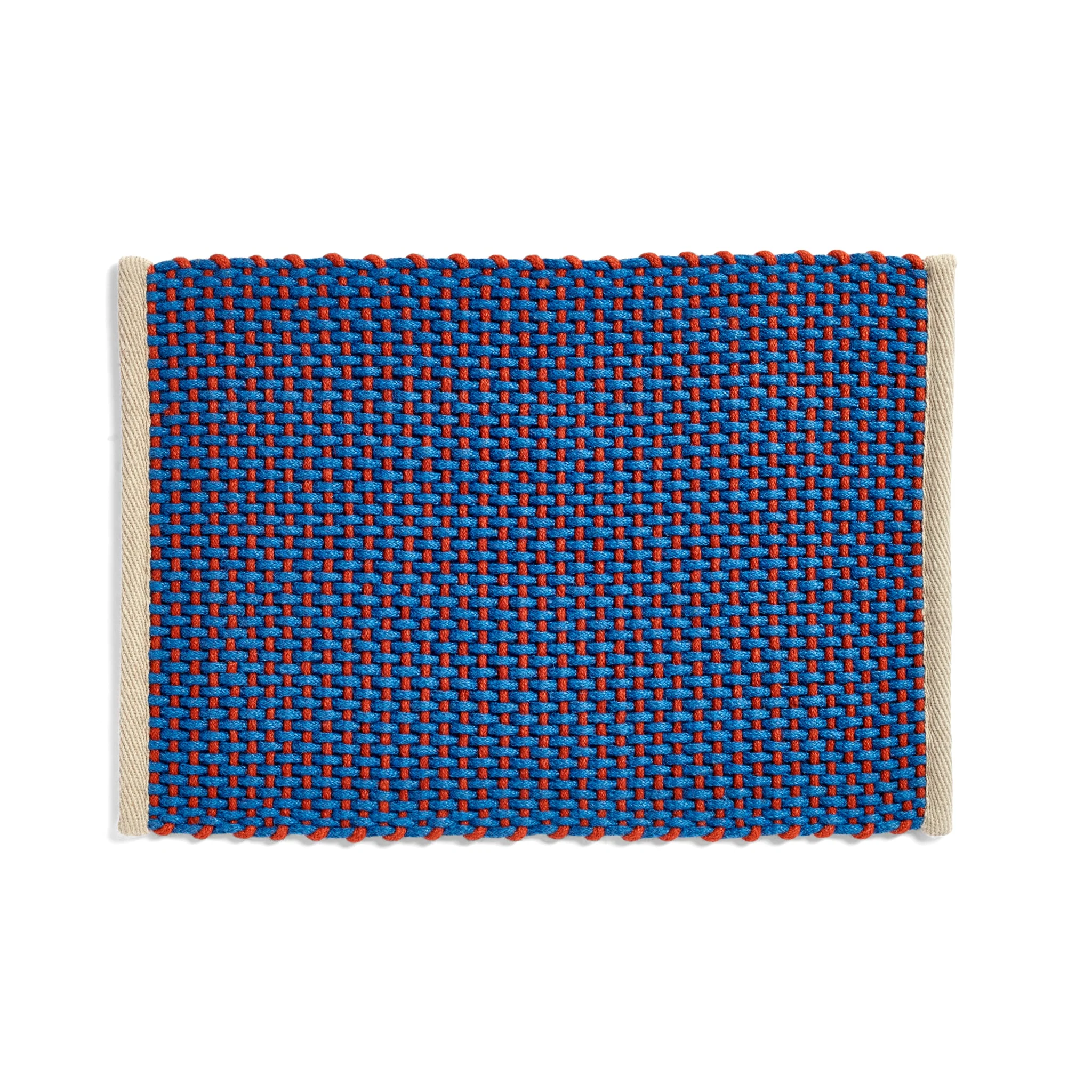HAY Door Mat, 50x70cm, Blue - Image 2