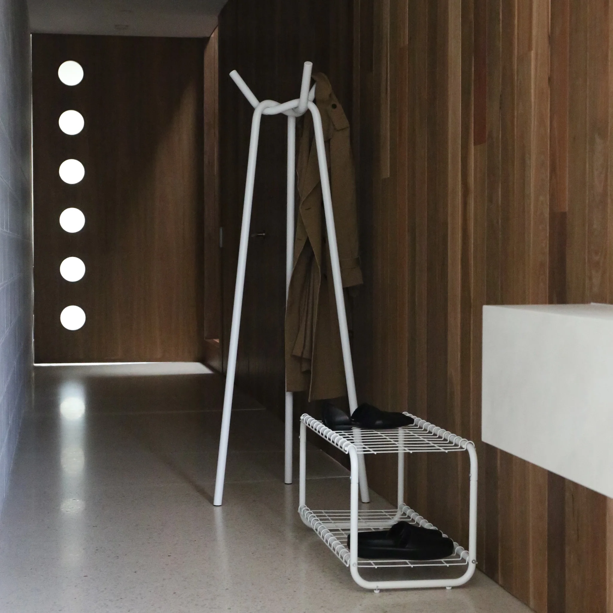 HAY Knit Coat Rack, White - Image 13