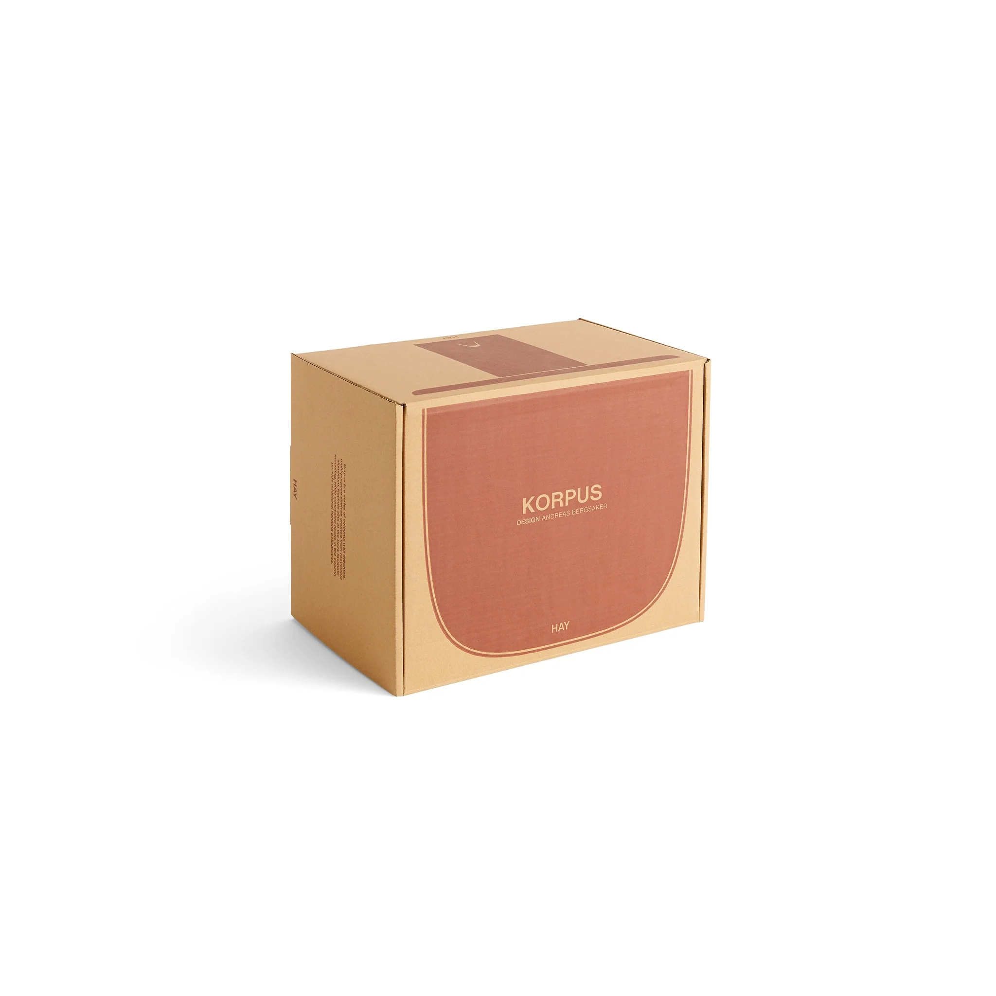 HAY Korpus Shelf S, L35cm, Brick Red - Image 2
