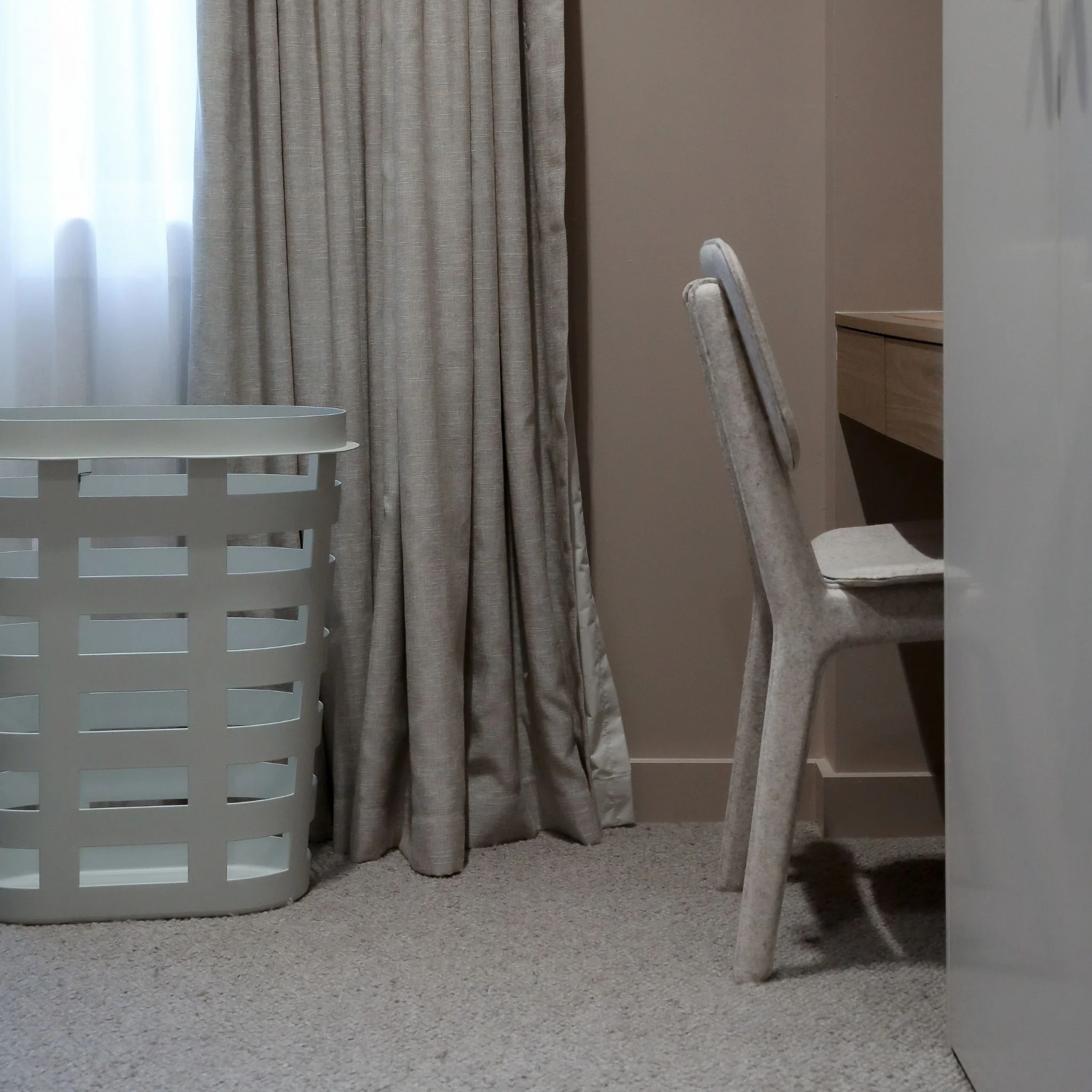 HAY Storage and Laundry Basket, Light Grey - Image 4