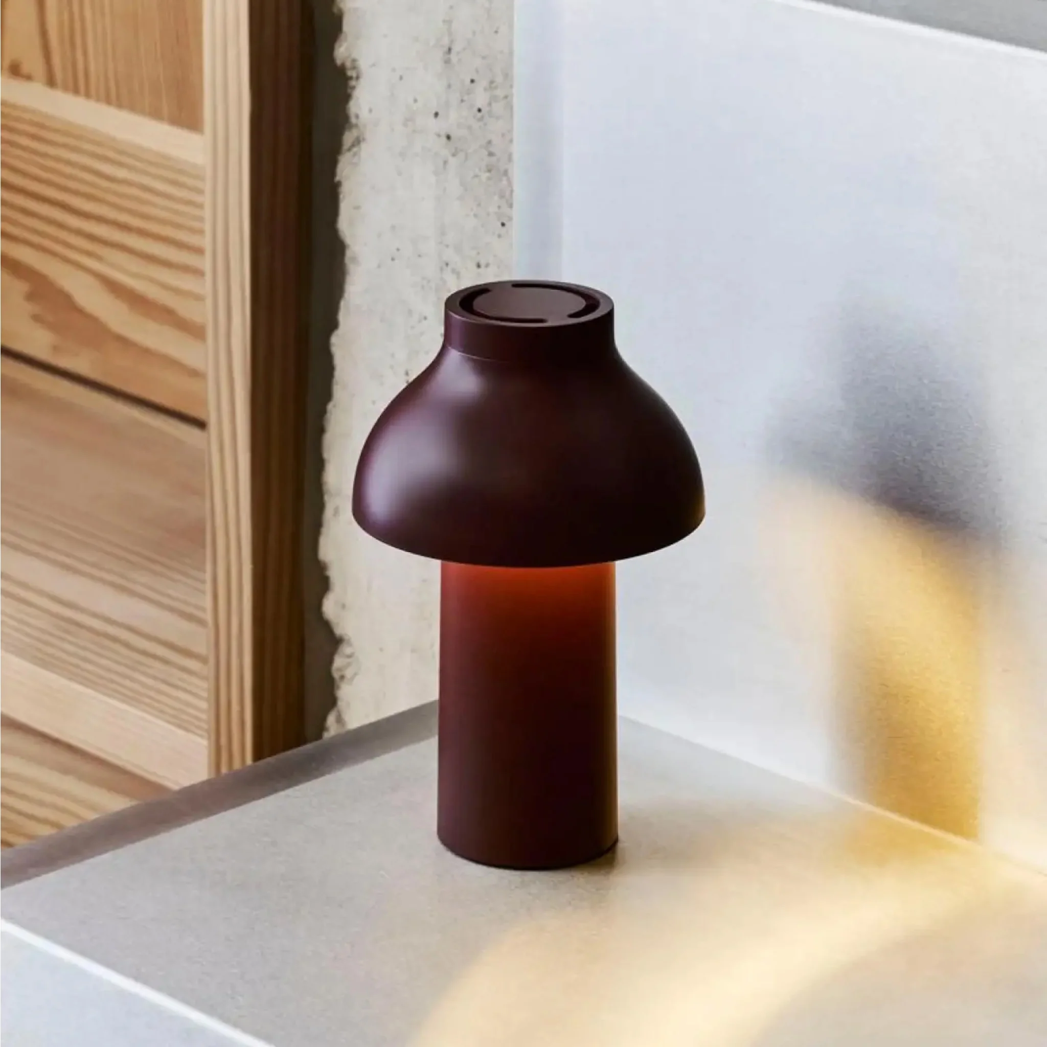 HAY PC Portable Lamp No. 2, Iron Red - Image 3