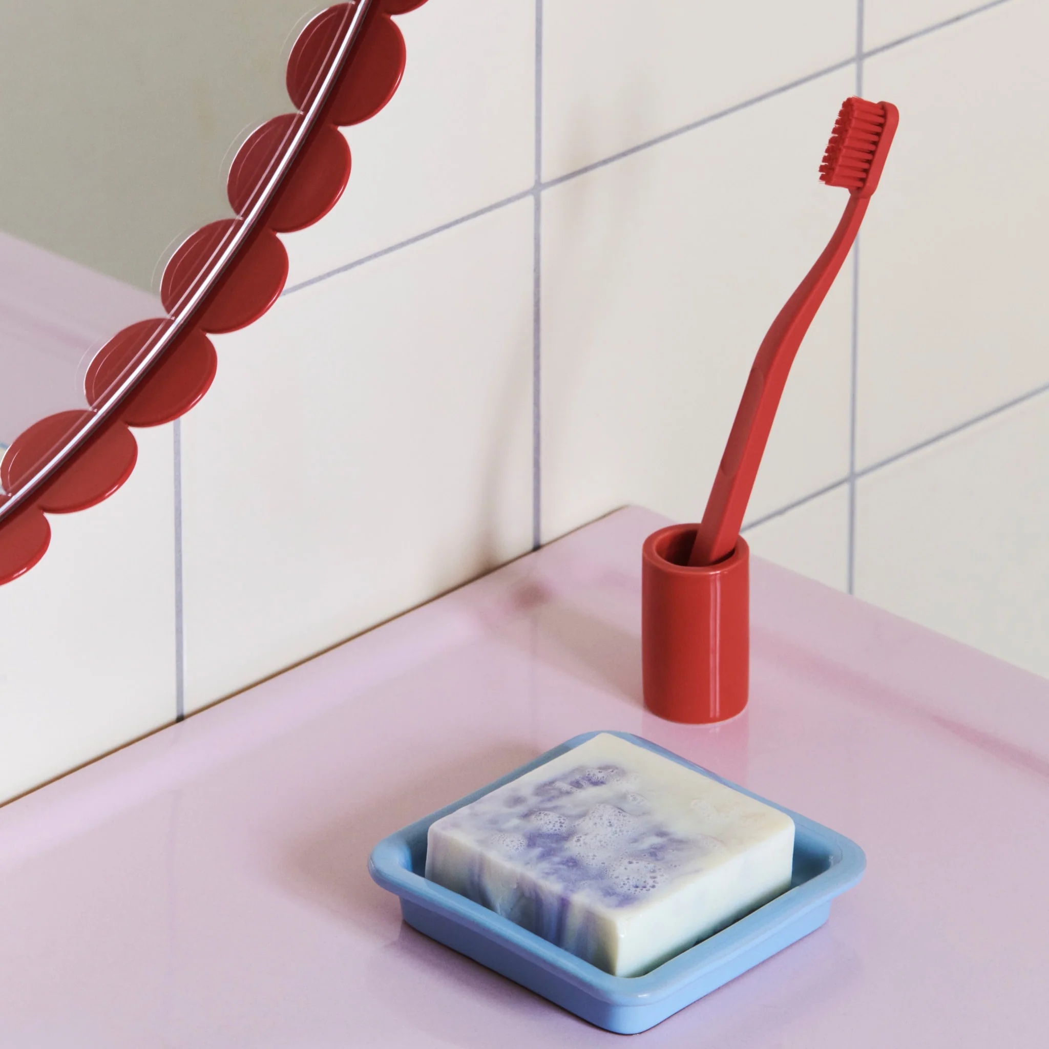 HAY Tann Toothbrush, Red - Image 3