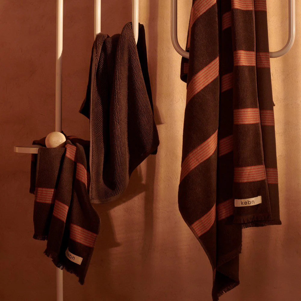 KOBN Hand Towel, 50x70cm, Umber - Image 4