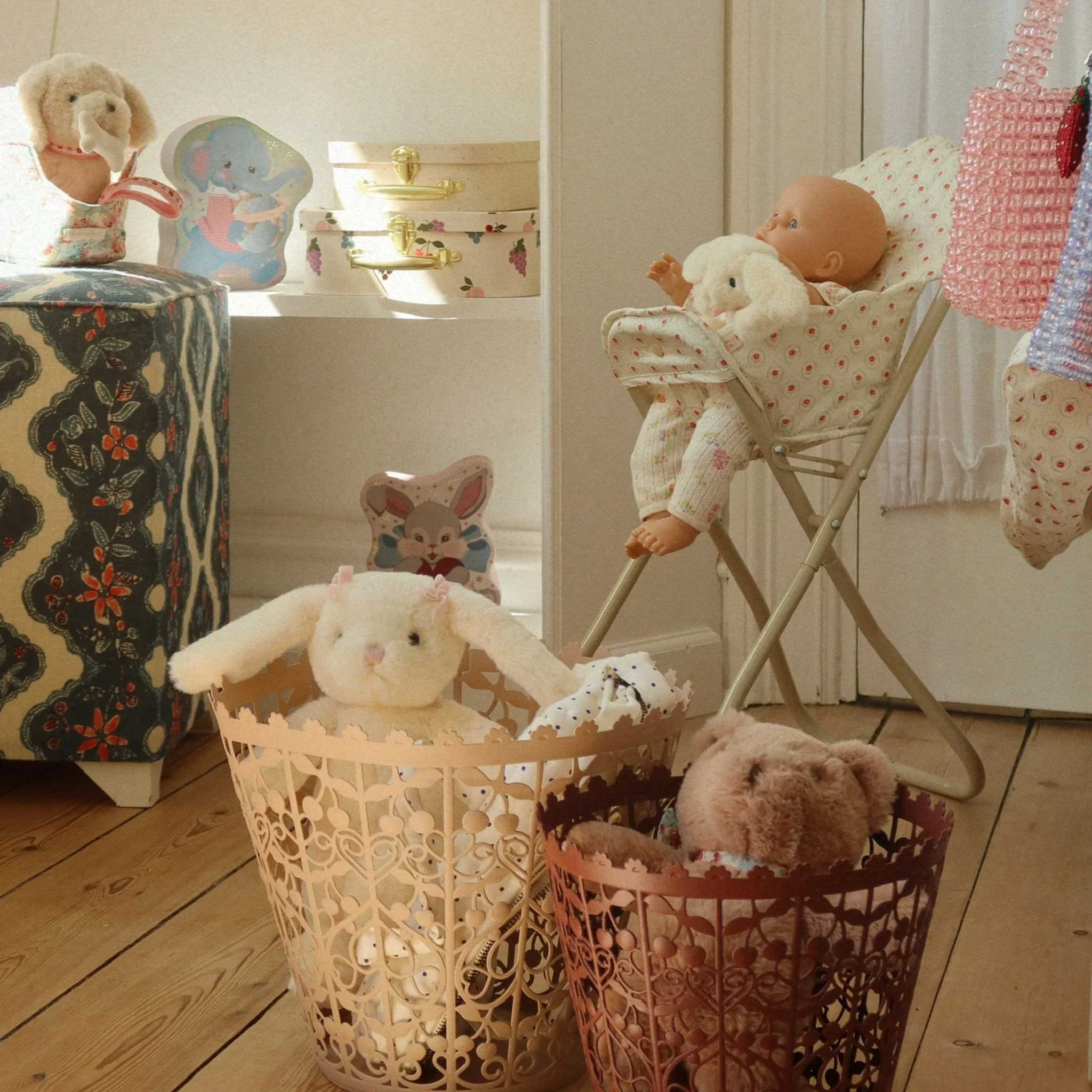KONGES SLØJD Kids Luggage, Suitcase, FSC, Fruity (Set of 2) - Image 3
