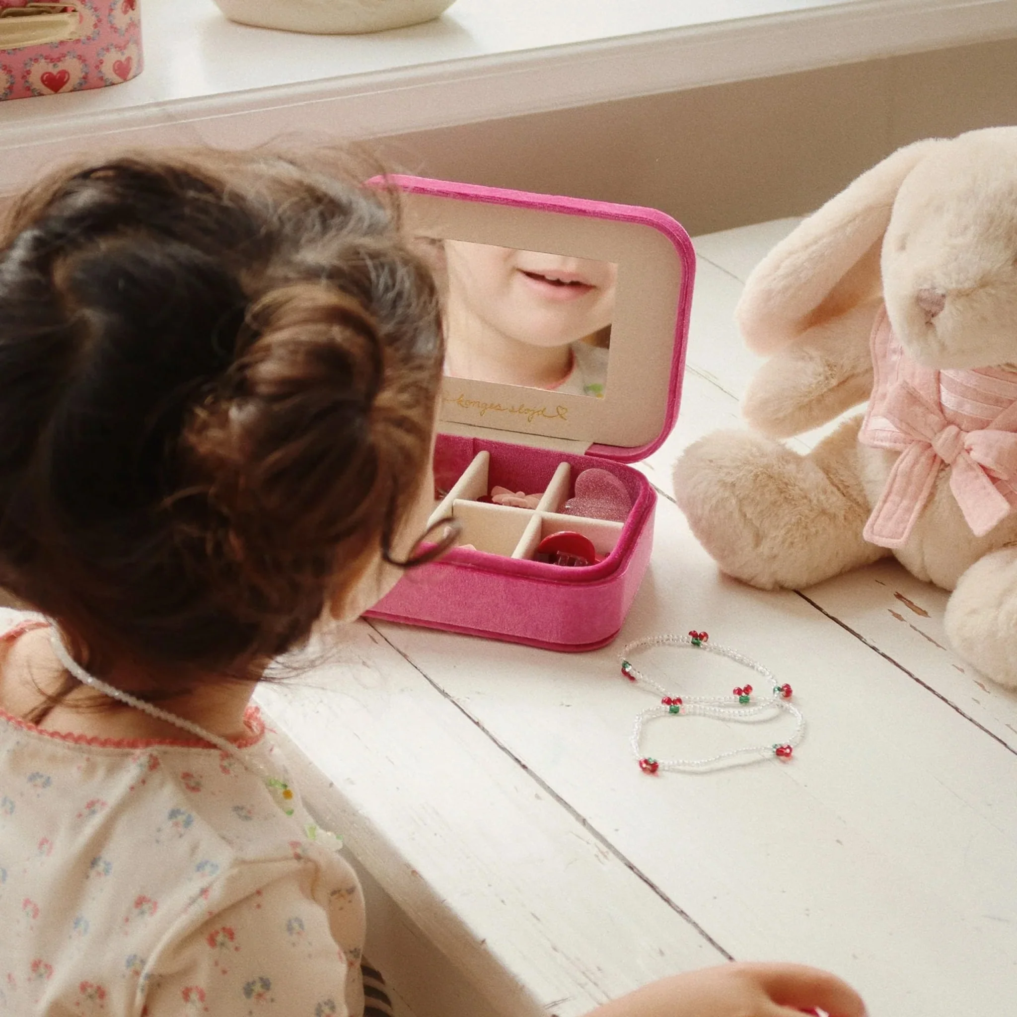 KONGES SLØJD Lola Sailor Buddy Teddy, Off White - Image 3