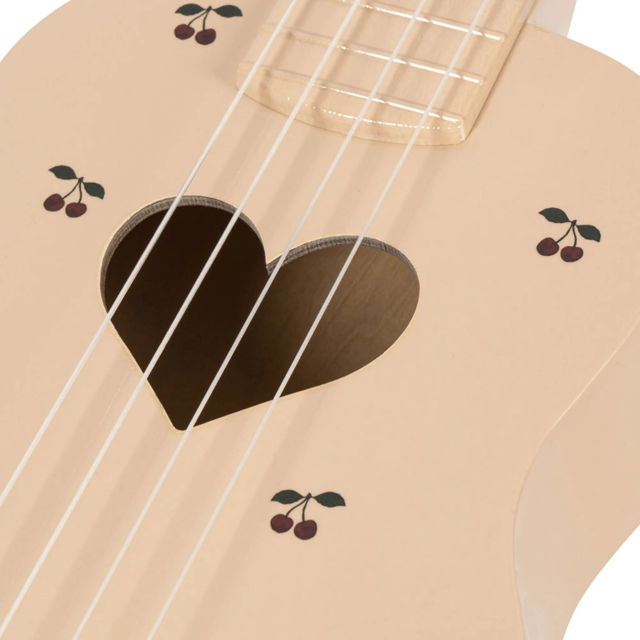 KONGES SLØJD Ukulele Glossy Toy, FSC wood, Cherry - Image 2