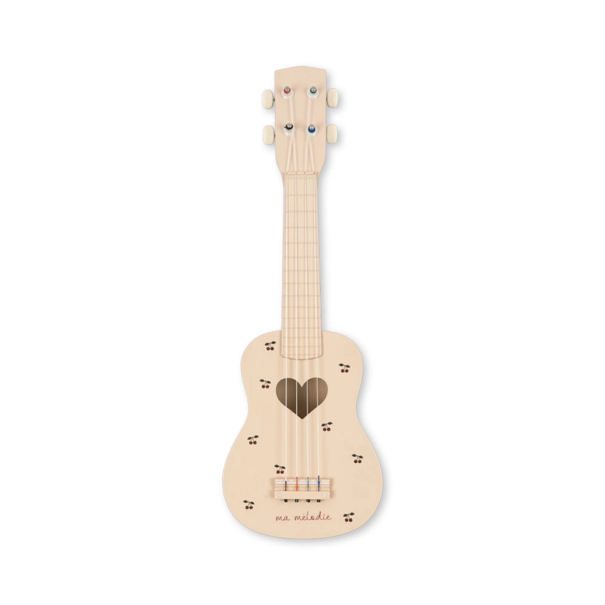 KONGES SLØJD Ukulele Glossy Toy, FSC wood, Cherry - Image 3