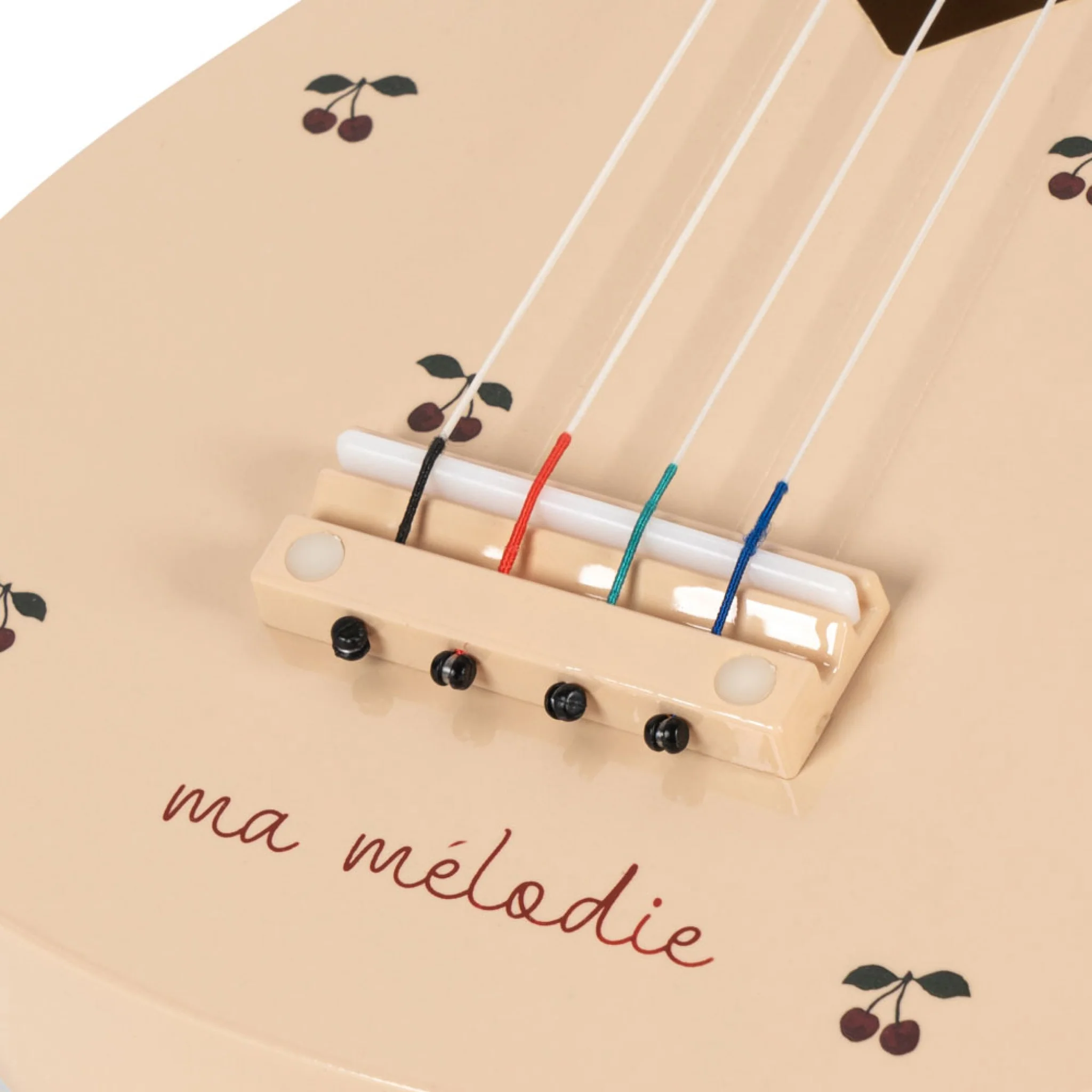 KONGES SLØJD Ukulele Glossy Toy, FSC wood, Cherry - Image 5