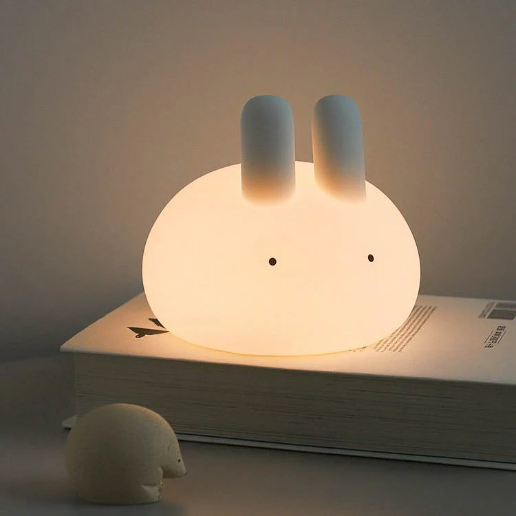 DESIGNSTUFF LUMA Lapin Rabbit Night Lamp, White - Image 10