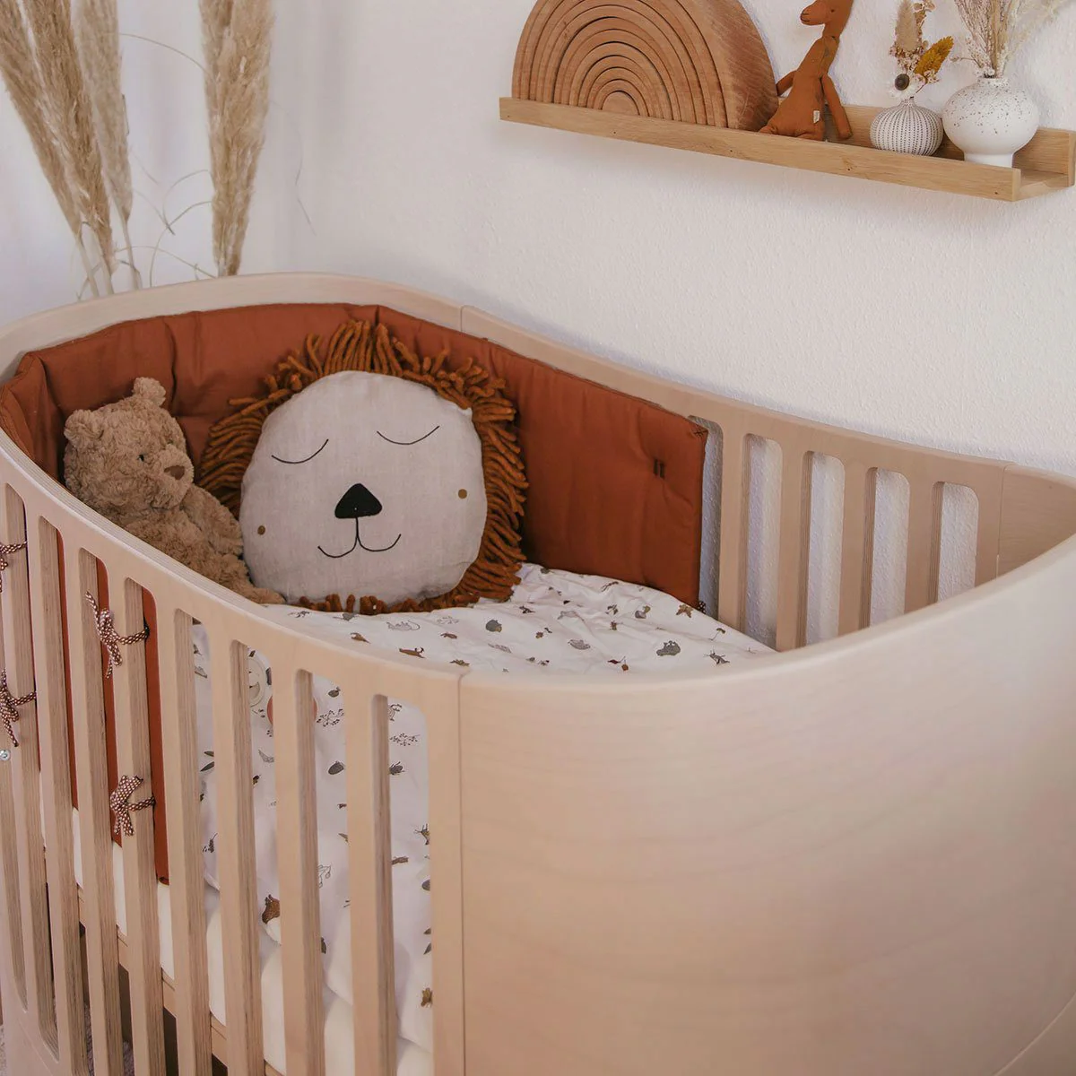 LEANDER Classic Cot, Whitewash Wood - Image 8