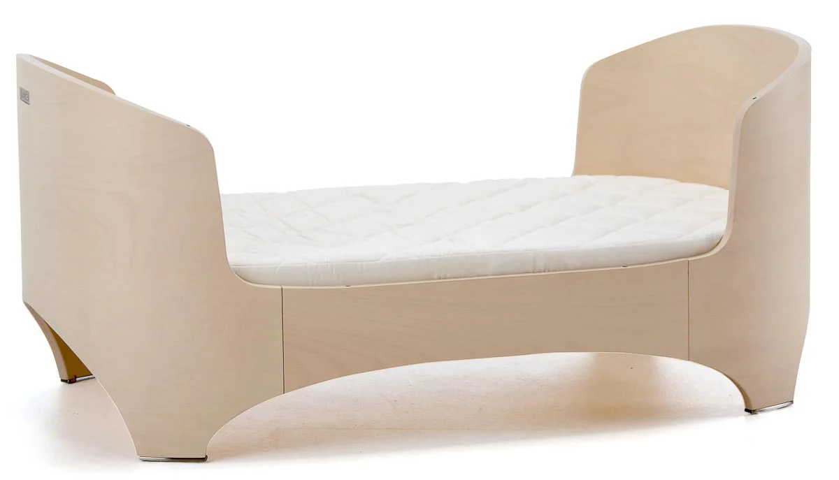 LEANDER Junior Bed – Cot Extension Whitewash Wood - Image 2