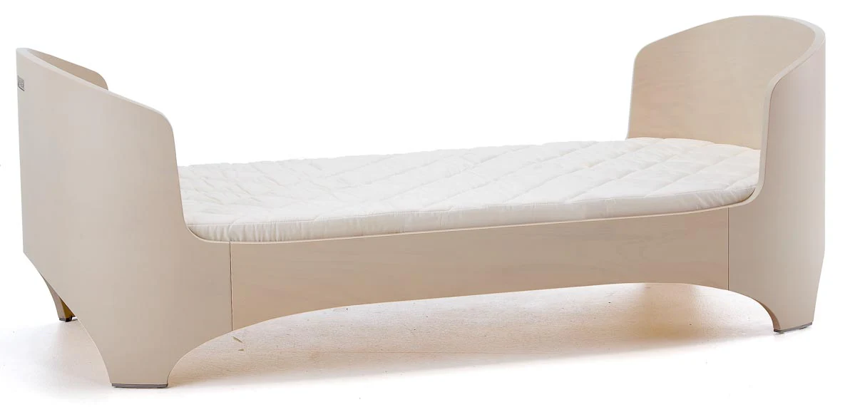 LEANDER Junior Bed – Cot Extension Whitewash Wood - Image 3