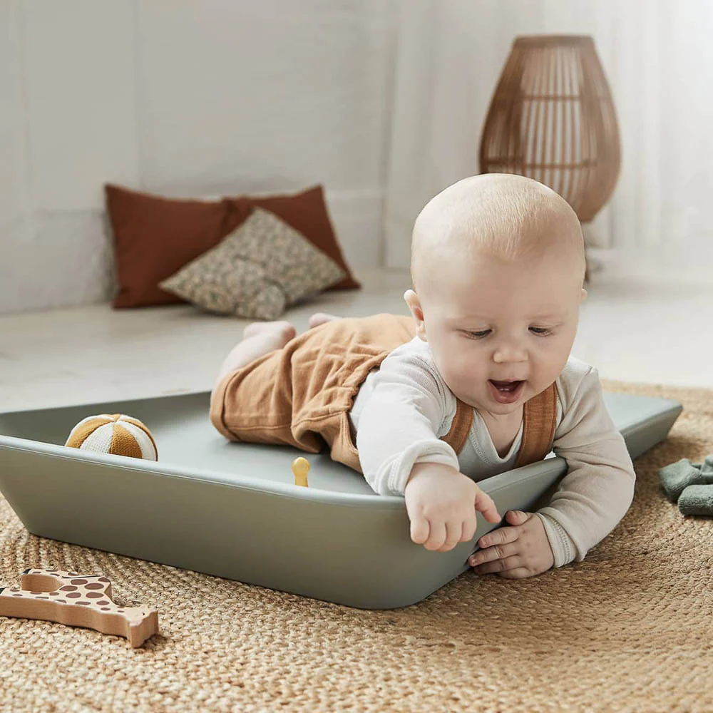 LEANDER Matty Change Mat, Sage Green - Image 3
